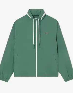 Lacoste Chaqueta corta de hombre Lacoste en tafetán hidrófugo con diseño color block