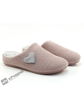 Zapatilla De Casa Rosa GarzÓn Zapatillas 15301.291